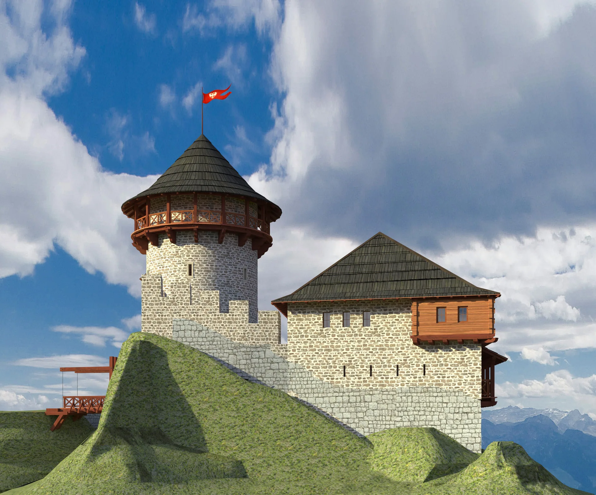 Обнова тврђаве Солотник, Тара — slika 1
